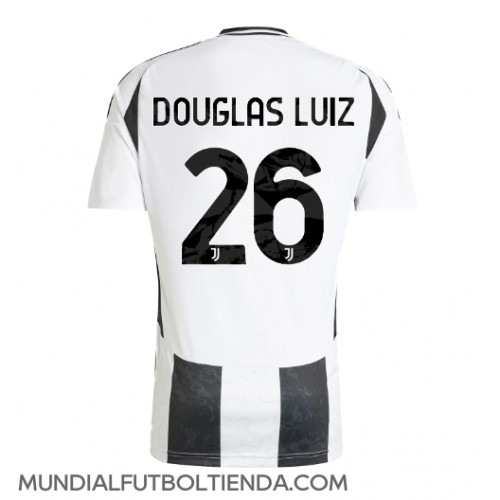 Camiseta Juventus Douglas Luiz #26 Primera Equipación Replica 2024-25 mangas cortas